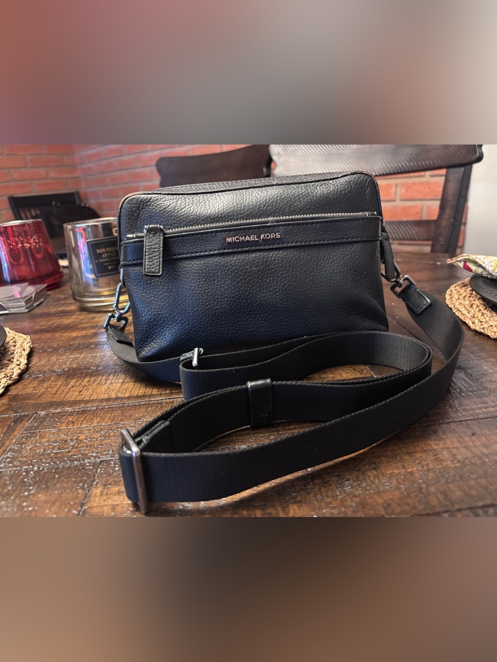 Michael Kors Cooper Mens Utility Crossbody Bag😎‼️